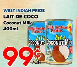 Marche Salaberry WEST INDIAN PRIDE LAIT DE COCO offer