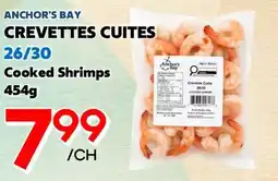 Marche Salaberry ANCHOR'S BAY CREVETTES CUITES offer