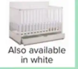 Leon's Delta Children Saint 6-in-1 Convertible Crib with Under Bed Storage Drawer - Bianca White offer