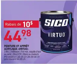 Matério PEINTURE ET APPRÊT ACRYLIQUE VIRTUO offer
