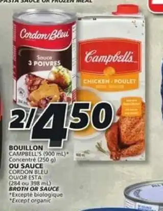 IGA Bouillon offer