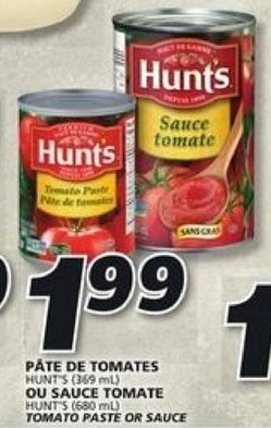 IGA Pâte de tomates offer