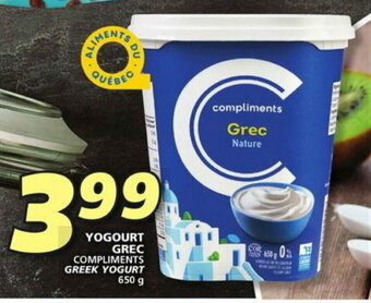 IGA Yogourt grec offer