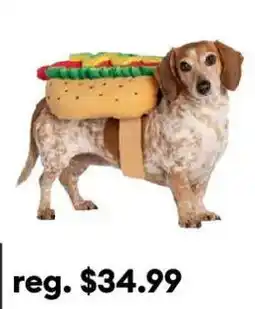 Petsmart hamburger dog costume offer