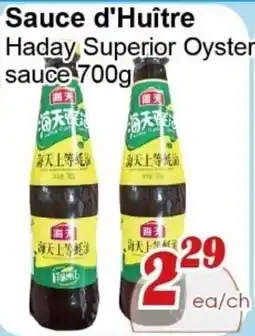 Marche C&T Haday Superior Oyster sauce offer