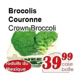 Marche C&T Brocolis Couronne Crown Broccoli offer