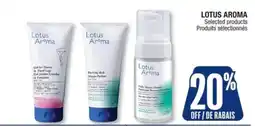 Jean Coutu Lotus Aroma Selected products offer