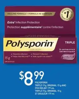 Jean Coutu Polysporin triple offer