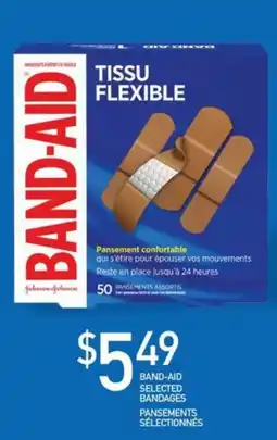 Jean Coutu Band-aid selected bandages offer