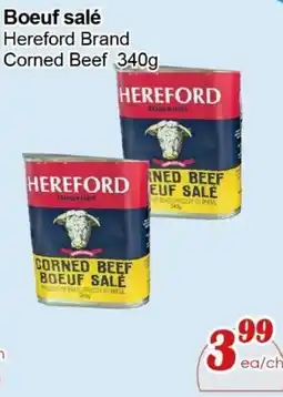 Marche C&T Hereford corned beef offer