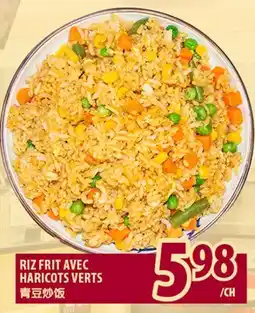 Marché Lian Tai RIZ FRIT AVEC HARICOTS VERTS offer