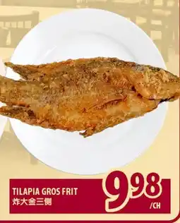 Marché Lian Tai TILAPIA GROS FRIT offer