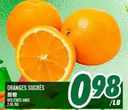 Marché Lian Tai ORANGES SUCRÉS offer