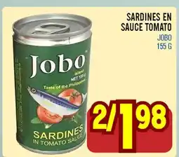 Marché Lian Tai SARDINES EN SAUCE TOMATO JOBO offer