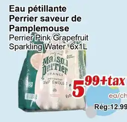 Marche C&T Perrier Pink Grapefruit Sparkling Water offer