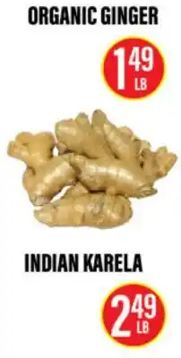 Noble Fresh Foods ORGANIC GINGER, INDIAN KARELA offer