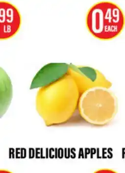Noble Fresh Foods RED DELICIOUS APPLES offer