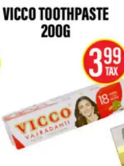 Noble Fresh Foods VICCO TOOTHPASTE offer