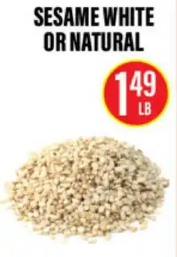 Noble Fresh Foods SESAME WHITE OR NATURAL offer