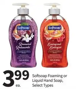 Pharmasave Softsoap Foaming or Liquid Hand Soap offer