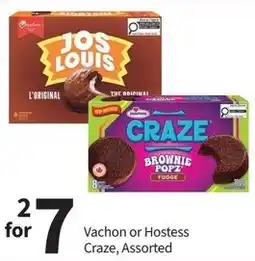 Pharmasave Vachon or Hostess Craze, Assorted offer