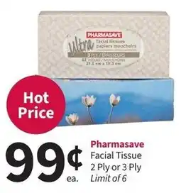 Pharmasave Pharmasave Facial Tissue offer