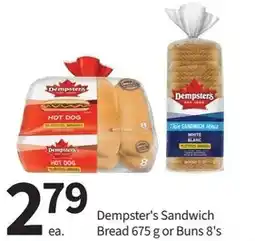 Pharmasave Dempster's Sandwich Bread offer