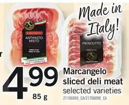 Loblaws Marcangelo sliced deli meat offer