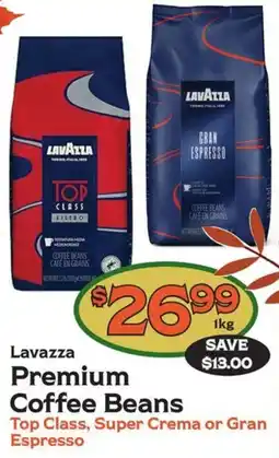 The Garden Basket Lavazza Premium Coffee Beans offer