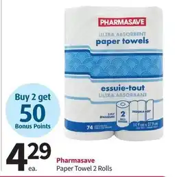 Pharmasave Pharmasave paper towels offer