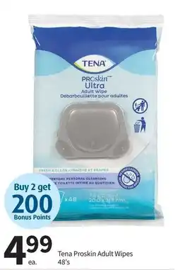 Pharmasave Tena Prosken Adult Wipes offer