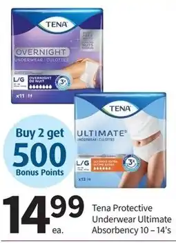Pharmasave Tena Protective Underwear Ultimate Absorbency offer