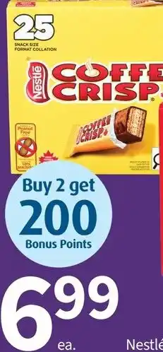 Pharmasave Nestle coffee crisp offer