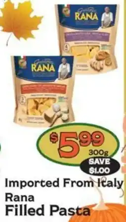 The Garden Basket Rana filled pasta offer