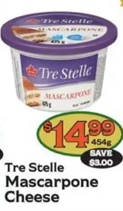 The Garden Basket Tre Stelle mascarpone cheese offer
