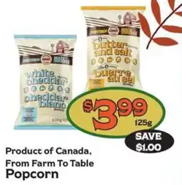 The Garden Basket Popcorn offer