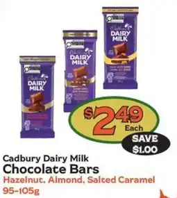 The Garden Basket Cadbury Dairy Milk Chocolate Bars offer