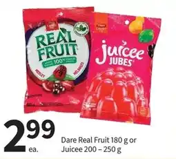 Pharmasave Dare Real Fruit or Juicee Jubes offer