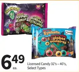 Pharmasave Licensed Candy offer