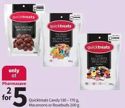 Pharmasave Quicktreats Candy offer