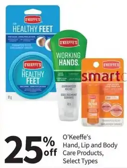 Pharmasave O'keeffe's Hand, Lip and Body Care Products offer