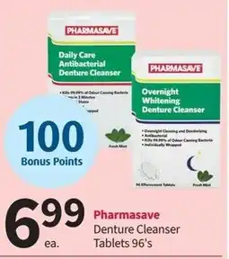 Pharmasave Pharmasave denture cleanser offer