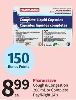 Pharmasave Pharmasave Cough & Congestion offer