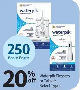 Pharmasave Waterpik Flossers or Tablets, Select Types offer