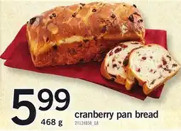 Loblaws cranberry pan bread offer