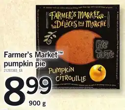 Loblaws Farmer's Market pumpkin pie offer
