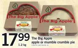 Loblaws The Big Apple apple or mumble crumble pie offer