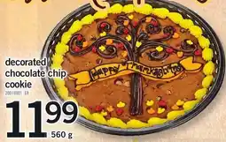 Loblaws decorated chocolate chip cookie offer