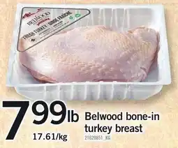 Loblaws Belwood bone-in turkey breast offer