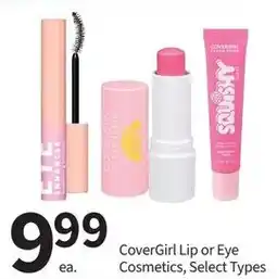 Pharmasave CoverGirl Lip or Eye Cosmetics offer